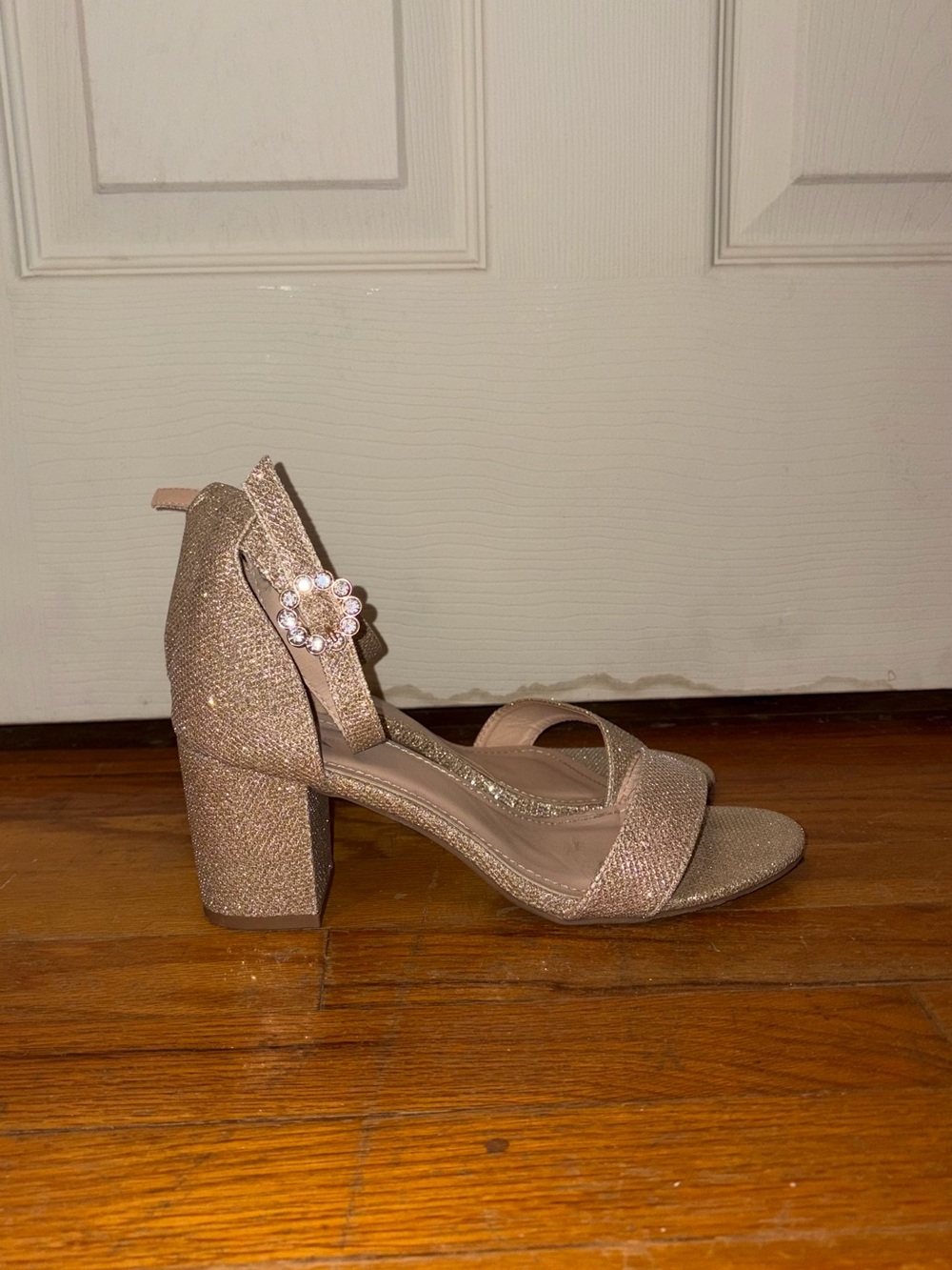 Worn once Windsor Gold Sparkly Heels